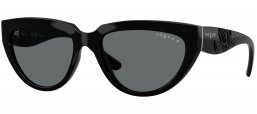 Gafas de Sol - Vogue eyewear - VO5629S - W44/81 BLACK // DARK GREY POLARIZED