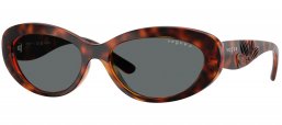 Gafas de Sol - Vogue eyewear - VO5630S - W65681  DARK HAVANA // GREY POLARIZED
