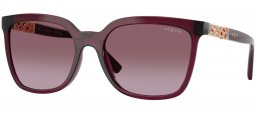 Gafas de Sol - Vogue eyewear - VO5633SB - 29898H  TRANSPARENT CHERRY // VIOLET GRADIENT