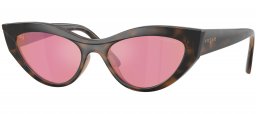 Gafas de Sol - Vogue eyewear - VO5637SU - 2386F6  TOP HAVANA ON BROWN LIGHT // PINK MIRROR RED