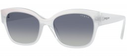 Gafas de Sol - Vogue eyewear - VO5638SU - 32204L  TOP WHITE // BLUE GRADIENT GREY