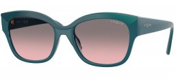 Gafas de Sol - Vogue eyewear - VO5638SU - 322246  TOP GREEN // GREY GRADIENT PINK
