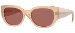 Gafas de Sol - Vogue eyewear - VO5641SU - 323469  TRANSPARENT PEARL CREAM // VIOLET