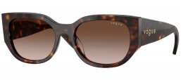 Gafas de Sol - Vogue eyewear - VO5641SU - W65613  DARK HAVANA // BROWN GRADIENT