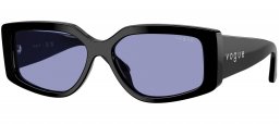 Gafas de Sol - Vogue eyewear - VO5642SU - W44/76 BLACK // VIOLET