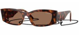 Gafas de Sol - Vogue eyewear - VO5655SU - W65673  DARK HAVANA // DARK BROWN