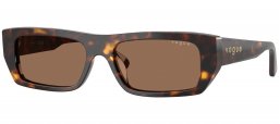 Gafas de Sol - Vogue eyewear - VO5657SU - W65673  DARK HAVANA // DARK BROWN