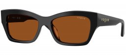 Gafas de Sol - Vogue eyewear - VO5658SU - W44/73 BLACK // DARK BROWN