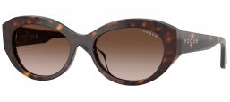 Gafas de Sol - Vogue eyewear - VO5659SU - W65613  HAVANA // BROWN GRADIENT