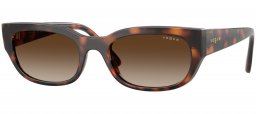 Gafas de Sol - Vogue eyewear - VO5669S - 271813  DARK HAVANA // BROWN GRADIENT