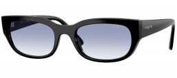 Gafas de Sol - Vogue eyewear - VO5669S - W44/19 BLACK // LIGHT BLUE GRADIENT