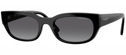 Gafas de Sol - Vogue eyewear - VO5669S - W44/T3 BLACK // GREY GRADIENT POLARIZED