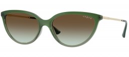 Gafas de Sol - Vogue eyewear - VO5672S - 3259E8  GREEN GRADIENT TRANSPARENT // GREEN GRADIENT