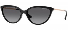 Gafas de Sol - Vogue eyewear - VO5672S - W44/T3 BLACK // GREY GRADIENT POLARIZED