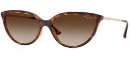 Gafas de Sol - Vogue eyewear - VO5672S - W65613  DARK HAVANA // BROWN GRADIENT