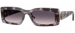 Gafas de Sol - Vogue eyewear - VO5674S - 317836  HAVANA PURPLE // PINK GRADIENT GREY