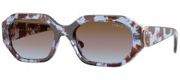Gafas de Sol - Vogue eyewear - VO5675S - 320148  HAVANA BLUE // PINK GRADIENT AZURE
