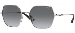 Sunglasses - Vogue eyewear - VO4207S - 323/11 SILVER // GREY GRADIENT
