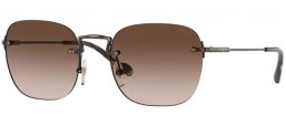 Sunglasses - Vogue eyewear - VO4217S - 513713 GOLD ANTIQUE // BROWN GRADIENT
