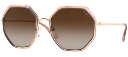 Gafas de Sol - Vogue eyewear - VO4224S - 515213 ROSE GOLD PINK // BROWN GRADIENT