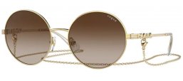 Sunglasses - Vogue eyewear - VO4227S - 280/13 GOLD // BROWN GRADIENT