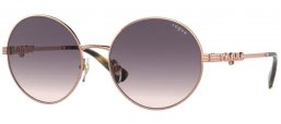 Sunglasses - Vogue eyewear - VO4227S - 515236 ROSE GOLD // PINK GRADIENT DARK GREY