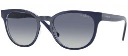 Gafas de Sol - Vogue eyewear - VO5271S - 29584L TOP BLUE FLOWERS BLUE // GREY GRADIENT DARK BLUE