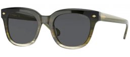 Sunglasses - Vogue eyewear - VO5408S - 297087 GRADIENT GREEN // DARK GREY
