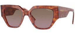 Gafas de Sol - Vogue eyewear - VO5409S - 279214 YELLOW HAVANA // VIOLET GRADIENT BROWN