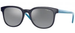 Frames Junior - Vogue Eyewear Junior - VJ2011 - 27776G DARK BLUE // GREY GRADIENT MIRROR SILVER