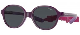 Gafas Junior - Vogue Eyewear Junior - VJ2012 - 297687 VIOLET ON RUBBER VIOLET // DARK GREY