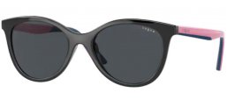 Frames Junior - Vogue Eyewear Junior - VJ2013 - W44/87 BLACK // DARK GREY