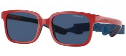 Gafas Junior - Vogue Eyewear Junior - VJ2017 - 302680  RED ON BLUE RUBBER // DARK BLUE