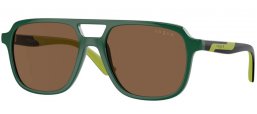 Lunettes Junior - Vogue Eyewear Junior - VJ2024 - 312673  DARK GREEN // DARK BROWN