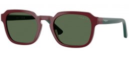 Gafas Junior - Vogue Eyewear Junior - VJ2025 - 247371  BURGUNDY // DARK GREEN