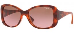Sunglasses - Vogue - VO2843S - 279314 LIGHT HAVANA // PINK GRADIENT BROWN
