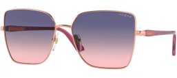 Gafas de Sol - Vogue eyewear - VO4199S - 5075I6 PINK GOLD // PINK GRADIENT BLUE