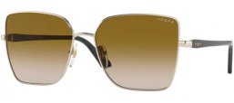 Lunettes de soleil - Vogue eyewear - VO4199S - 848/6K PALE GOLD // BROWN GRADIENT