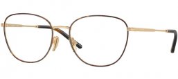 Lunettes de vue - Vogue eyewear - VO4231 - 5078  TOP HAVANA PALE GOLD
