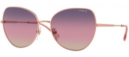Sunglasses - Vogue eyewear - VO4255S - 5152U6  ROSE GOLD // BROWN VIOLET BLUE GRADIENT