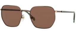 Sunglasses - Vogue eyewear - VO4257S - 513773  ANTIQUE GOLD // DARK BROWN