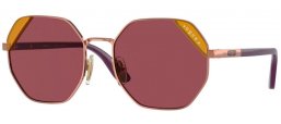 Gafas de Sol - Vogue eyewear - VO4268S - 51525Q  ROSE GOLD // PURPLE POLARIZED