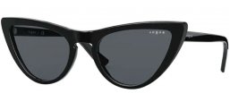 Sunglasses - Vogue - VO5211SM - W44/87 BLACK // DARK GREY