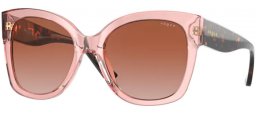 Gafas de Sol - Vogue eyewear - VO5338S - 282813 PINK TRANSPARENT // BROWN GRADIENT