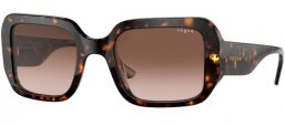 Gafas de Sol - Vogue eyewear - VO5369S - W65613 DARK HAVANA // BROWN GRADIENT
