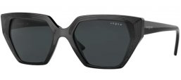 Lunettes de soleil - Vogue eyewear - VO5376S - W44/87 BLACK // DARK GREY