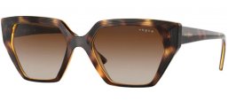 Gafas de Sol - Vogue eyewear - VO5376S - W65613 DARK HAVANA // BROWN GRADIENT