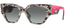 Gafas de Sol - Vogue eyewear - VO5409S - 307611  TORTOISE IVORY BEIGE // GREY GRADIENT