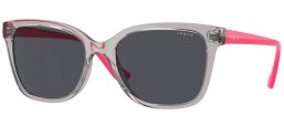 Sunglasses - Vogue eyewear - VO5426S - 272687  TRANSPARENT GREY // DARK GREY