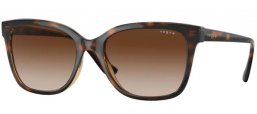 Sunglasses - Vogue eyewear - VO5426S - W65613 DARK HAVANA // BROWN GRADIENT